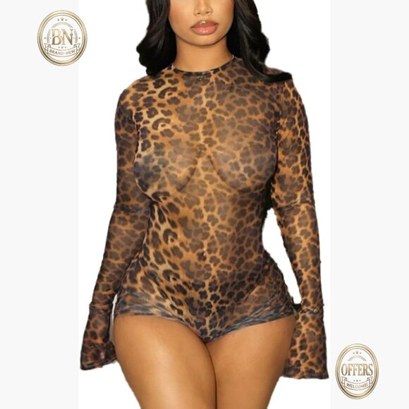 Mesh Hollow Out Bodycon Jumpsuit Polyester Spandex Club Outfit